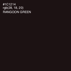 #1C1214 - Rangoon Green Color Image